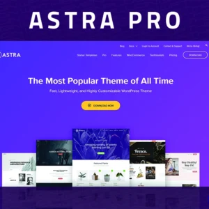 Astra Pro Lifetime - Unlock Premium Features and Advanced Customization for Stunning Websites. Best WordPress Theme Astra