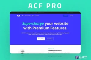 Advanced Custom Fields Pro (ACF Pro) - Enhance WordPress with Powerful Custom Fields