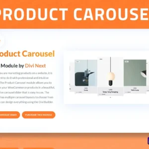 Divi Product Carousel