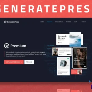 GeneratePress Premium Theme - Fast, Flexible, and Customizable WordPress Theme