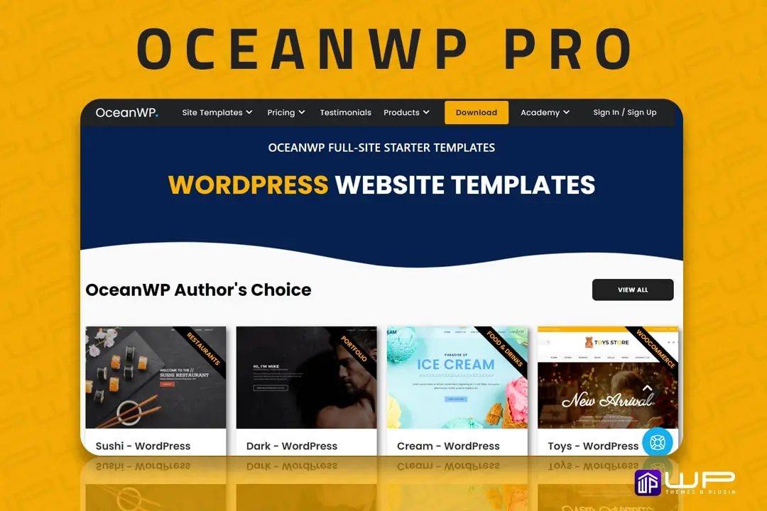 OceanWP WordPress theme