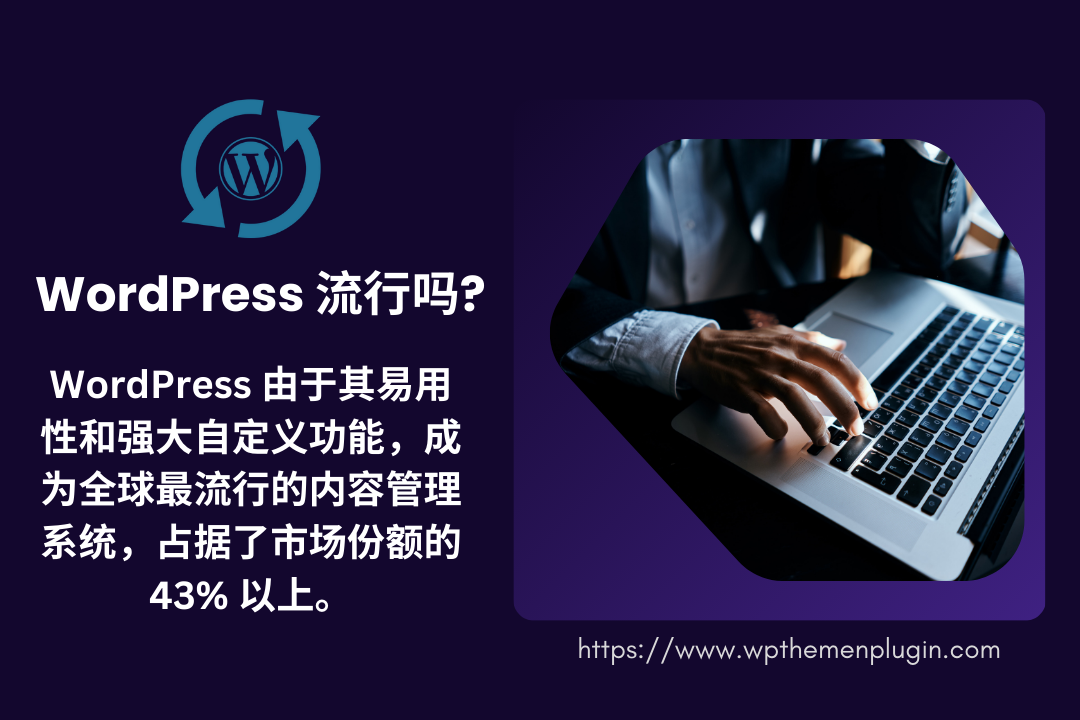 wordpress 流行吗